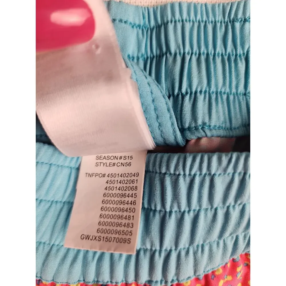 The North Face shorts girls lg (14-16) Dogpatch print water